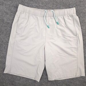 Myles Everyday Shorts Mens M Long Smoke Gray Performance Hiking Gym 10" Inseam